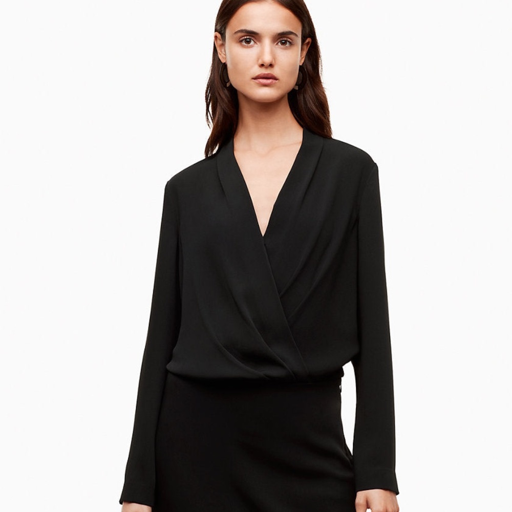 Aritzia Gershwin Wrap Dress